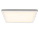 Muovi kattolamppu valkoinen, Shona, 18W, 3000K LED, 3-portaisesti himmennettävä