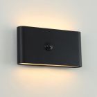 Moderni ladattava seinävalaisin musta, Rodigo, 1W, 3000K LED, IP44