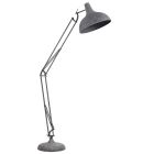 Teollinen gulv lampe harmaa, Hobbo
