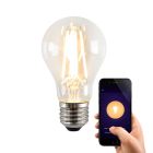 Olucia Älykäs LED-lamppu E27 Yona, A60, 5W, himmennettävä lämpimäksi
