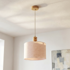 Rustiikkinen riippuvalaisin beige, Kinga