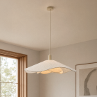 Rustiikkinen riippuvalaisin beige, Mimi