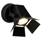 Teollinen kattokohdevalaisin musta, Jowenna, 5W, 3000K LED