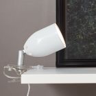 Muovi puristinspotti valkoinen, Keke, katkaisimella