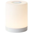 Moderni ulkopöytävalaisin valkoinen, Maezon, 1W, RGBW LED, IP44, kosketushimmentimellä