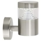 Muovi ulkovalaisin kromi, Samuel, 1W, 6500K LED, IP44