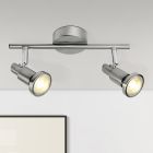 Metalli kattokohdevalaisin kromi, Robel, 7W, 3000K LED