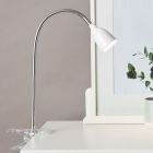 Muovi puristinspotti valkoinen, Kit, 2,4W, 3000K LED, katkaisimella