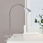 Muovi puristinspotti harmaa, Kit, 2,4W, 3000K LED, katkaisimella