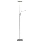 Moderni lattiavalaisin kromi, Elina, 18W, 3000K LED