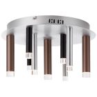 Moderni kattovalaisin hopea, Olivia, 4W, 3000K LED