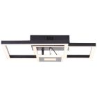 Design kattovalaisin musta, Volkert, 22W, 3000K LED