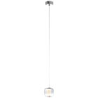 Design riippuvalaisin kromi, Emmely, 7W, 3000K LED