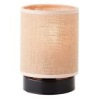 Rustiikkinen pöytävalaisin beige, Quintus, katkaisimella