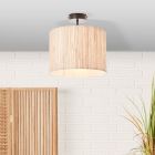 Rustiikkinen kattovalaisin beige, Wenda
