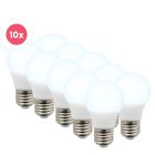 10 kpl Lagiba E27 LED-lamppuja Bradley, P45, 3W, 6500K