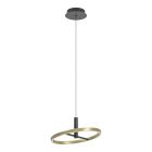 Design metalli riippuvalaisin messinki, Buket, 19W, 3000K LED, 3-portaisesti himmennettävä
