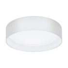 Moderni kangas kattolamppu valkoinen, Abano, 12W, 3000K LED