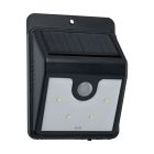 Muovi aurinkovoimainen ulkovalaisin musta, Zora, 1W, 6000K LED, IP44