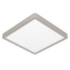 Muovi kattolamppu nikkeli, Geraldo, 20,5W, 3000K LED