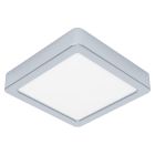 Muovi kylpyhuoneen kattovalaisin kromi, Geraldo, 11W, 3000K LED, IP44