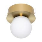 Moderni teräs kattovalaisin kulta, Escha, 3,3W, 3000K LED
