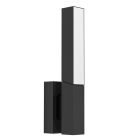 Moderni alumiini ulkovalaisin musta, Salman, 4,5W, 3000K LED, IP44