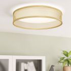 Muovi kattolamppu messinki, Jolene, 20W, 3000K LED