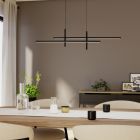Moderni muovi riippuvalaisin musta, Thera, 20W, 3000K LED