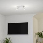 Moderni alumiini smart loftlampe valkoinen, Mayke, 3,7W, RGBW LED