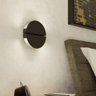 Moderni rst seinävalaisin musta, Patricius, 4,5W, white switch LED, IP44