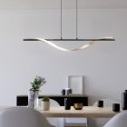 Design muovi riippuvalaisin messinki, Cunera, 20W, lämmin–kylmä valkoinen säädettävä LED, 3-portaisesti himmennettävä