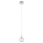 Design lasi riippuvalaisin kromi, Jorg, 5W, 3000K LED