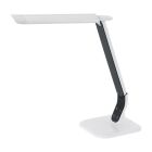 Design muovi työpöytävalaisin valkoinen, Ilias, 6W, 5000K LED, kosketushimmentimellä