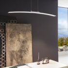 Moderni alumiini riippuvalaisin kromi, Arantxa, 30W, 3000K LED