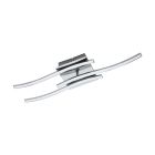 Moderni alumiini kattolamppu kromi, Yorian, 5W, 3000K LED