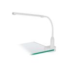 Moderni muovi puristinvalaisin valkoinen, Brennan, 4W, 4000K LED, katkaisimella