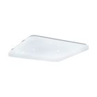 Teräs kattolamppu valkoinen, Eloise, 33W, 3000K LED