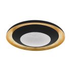 Moderni muovi kattolamppu musta, Maddy, 24W, RGBW LED