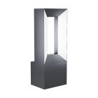 Moderni alumiini ulkovalaisin musta, Larisa, 5W, 3000K LED, IP44