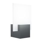 Moderni alumiini ulkovalaisin musta, Lilith, 6W, 3000K LED, IP44