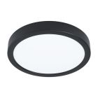 Teräs kattovalaisin musta, Pascale, 16W, 4000K LED