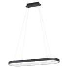 Moderni teräs riippuvalaisin musta, Maira, 30W, 3000K LED