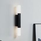 Moderni alumiini peilivalaisin musta, Yolande, 5,5W, 3000K LED, IP44