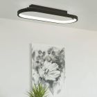 Moderni alumiini kattovalaisin musta, Maira, 27W, 3000K LED, 3-portaisesti himmennettävä