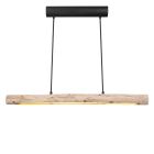 Rustiikkinen puu riippuvalaisin ruskea, Abbas, 15W, 3000K LED