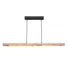 Rustiikkinen puu riippuvalaisin ruskea, Abbas, 25W, 3000K LED