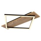 Design metalli kattovalaisin musta, Beniamino, 18W, 3000K LED