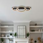Design alumiini kattovalaisin musta, Danieke, 40W, 3000K LED