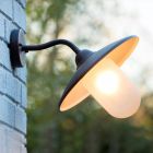 Ruosteen Värinen metalli ulkovalaisin, Aruba, IP44